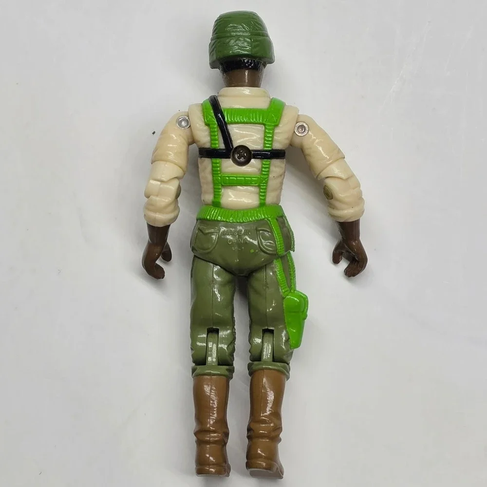 Vintage 1992 Hasbro G.I. Joe Stalker v4 Action Figure Green Tan Military Toy
